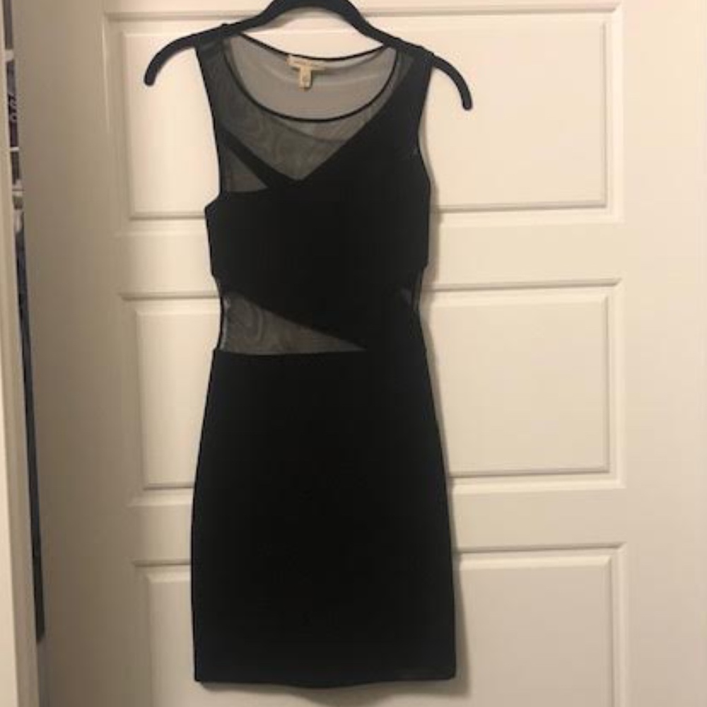 Silence + Noise Black Mini Dress